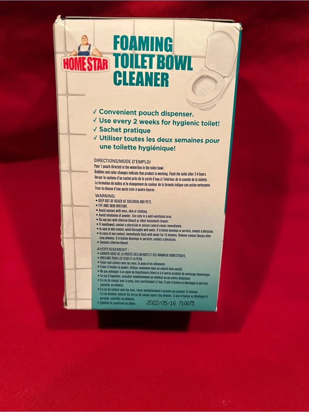 Home Star Foaming Toilet Bowl Cleaner